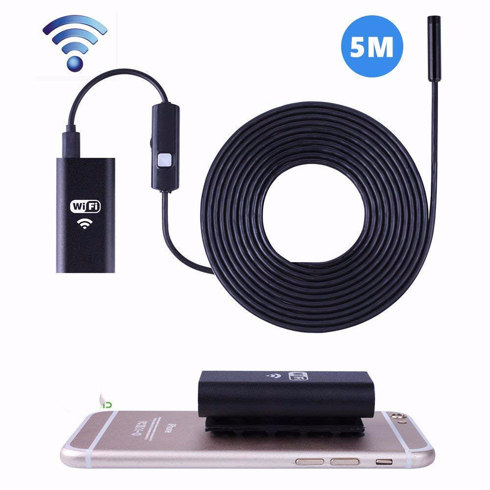 Compatible with Apple, WIFI Mobile Phone Endoscope HD Waterproof IOS Mobile Phone Endoscope