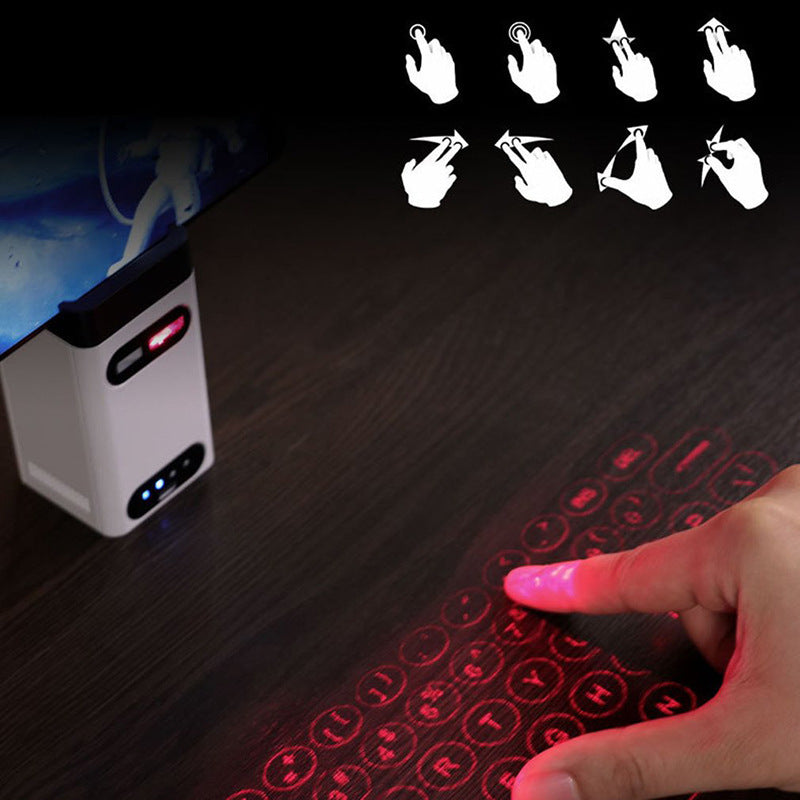 Projection Virtual Keyboard And Mouse - Teksprt